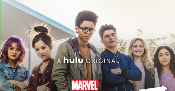 marvel's runaways cast photo