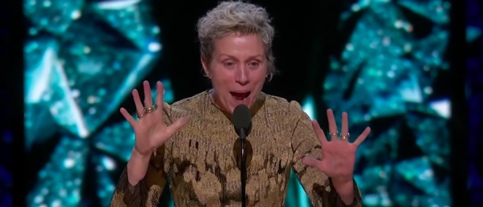 Frances McDormand inclusion rider