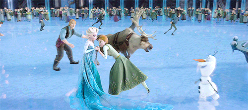 Ice skating elsa online