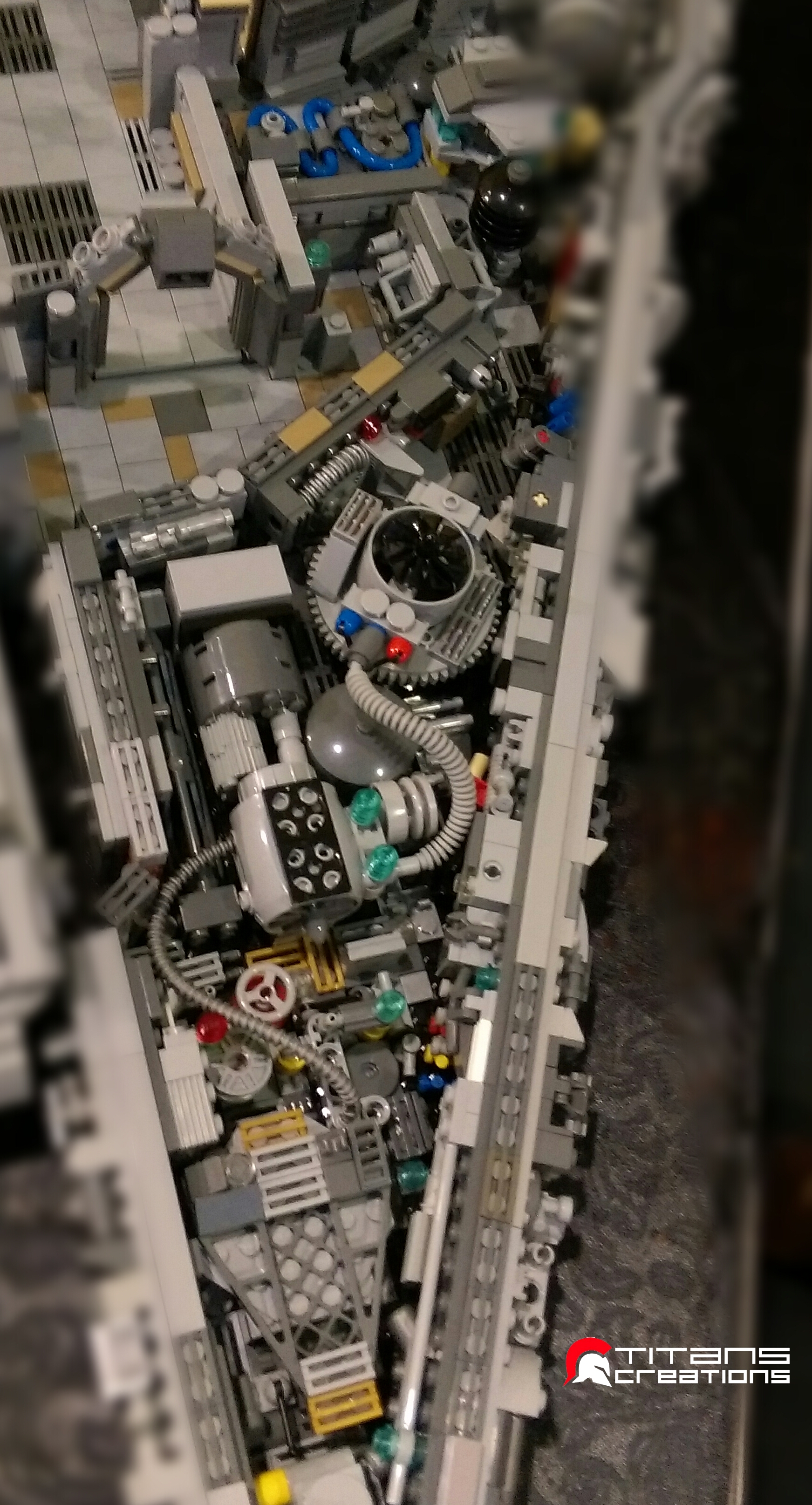 lego millennium falcon hyperdrive