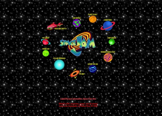 Space Jam Website