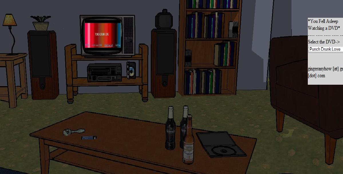 You Fell Asleep Watching A DVD