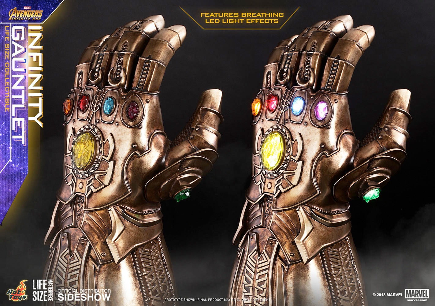 sideshow collectibles infinity gauntlet