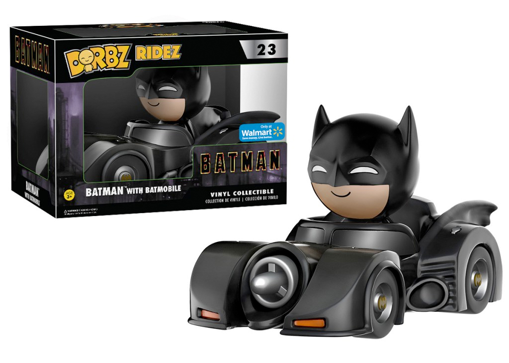 batman with batmobile dorbz