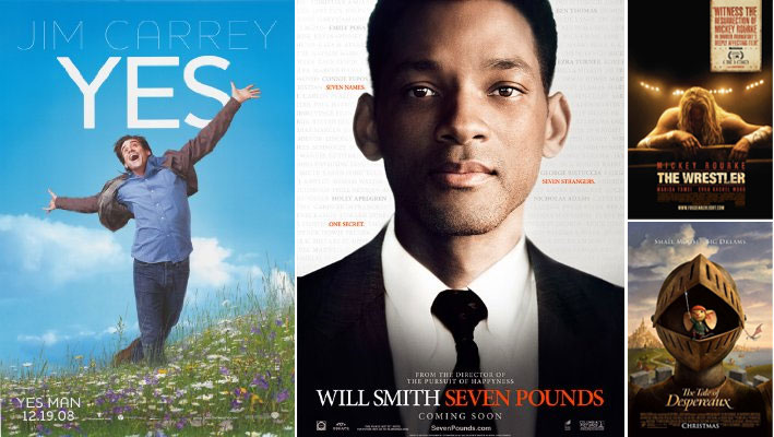 Final Box Office: Yes Man Scores $18M, Seven Pounds Stumbles To $16M; The Wrestler Has HUGE PTA