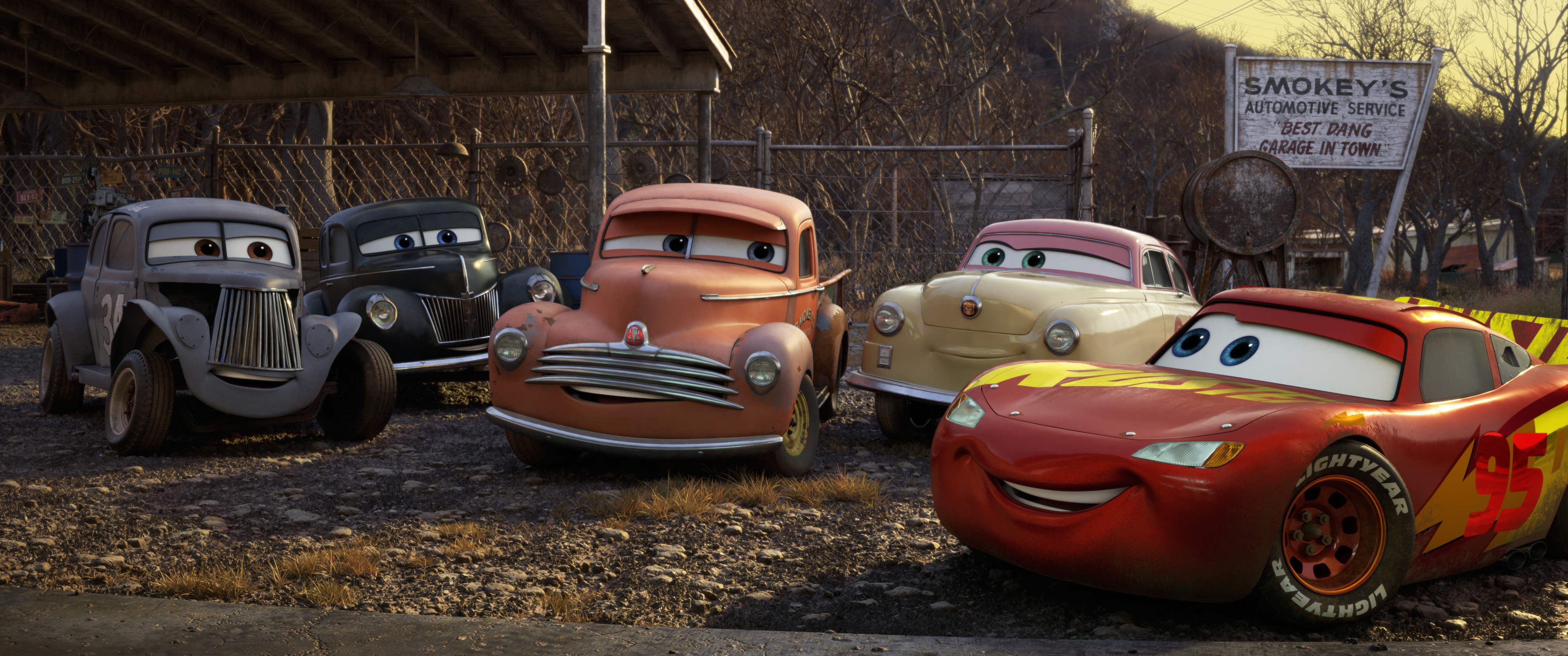 Lightning crashes (literally) in Disney and Pixar's Cars 3 trailer