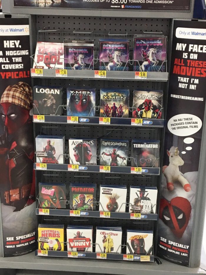 Deadpool DVD Covers