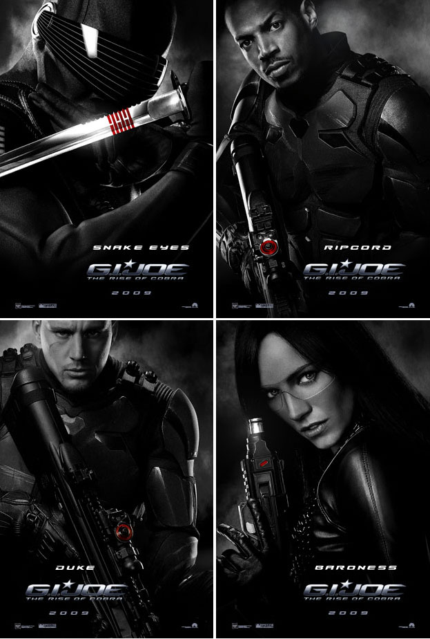 channing tatum gi joe poster. 4 new gi joe posters. Is it just me or does it come off as kind of silly 