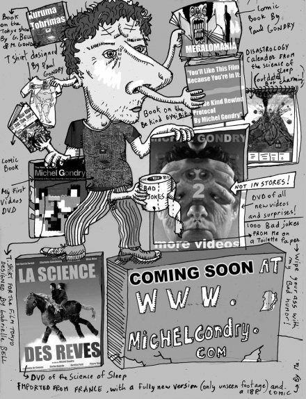 Michel Gondry website