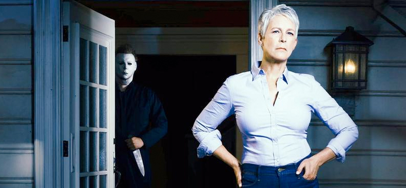 Halloween Production Underway Jamie Lee Curtis Posts Set Photo With A Special Memento