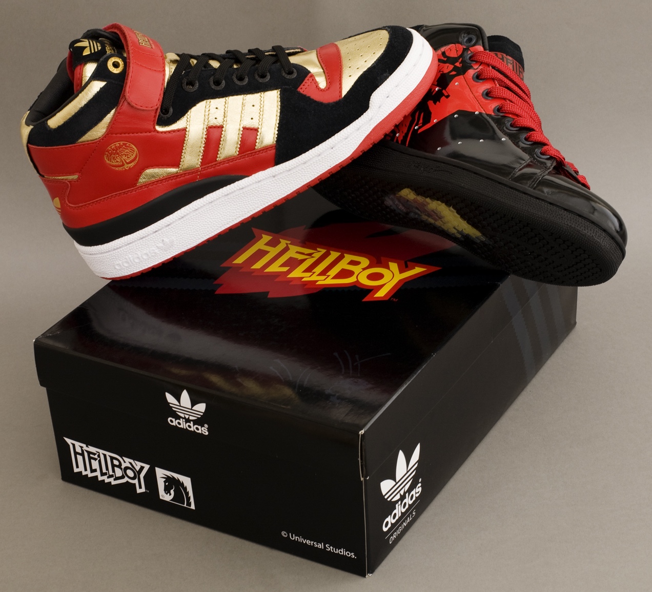 Cool Stuff Limited Edition Hellboy Adidas Sneakers