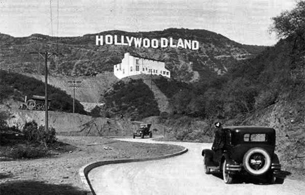 hollywoodland sign