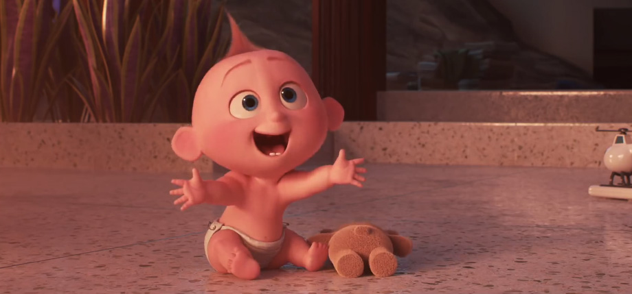 incredibles 2 baby jack toy