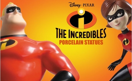 the incredibles statues