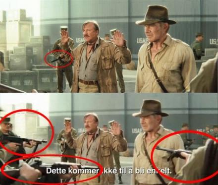 Indiana Jones Trailer Guns