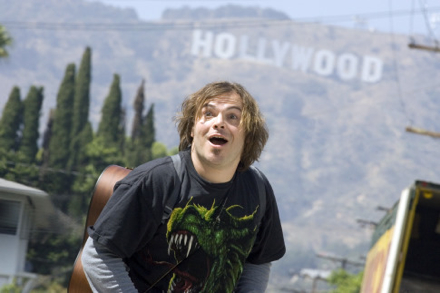 Jack Black in Hollywood