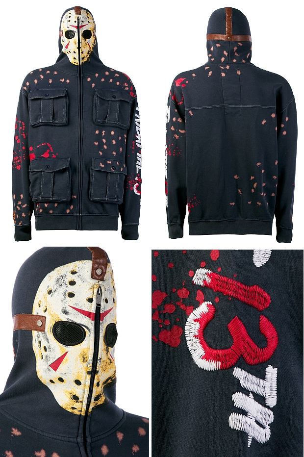 Full zip up hoodies with eye holes sales