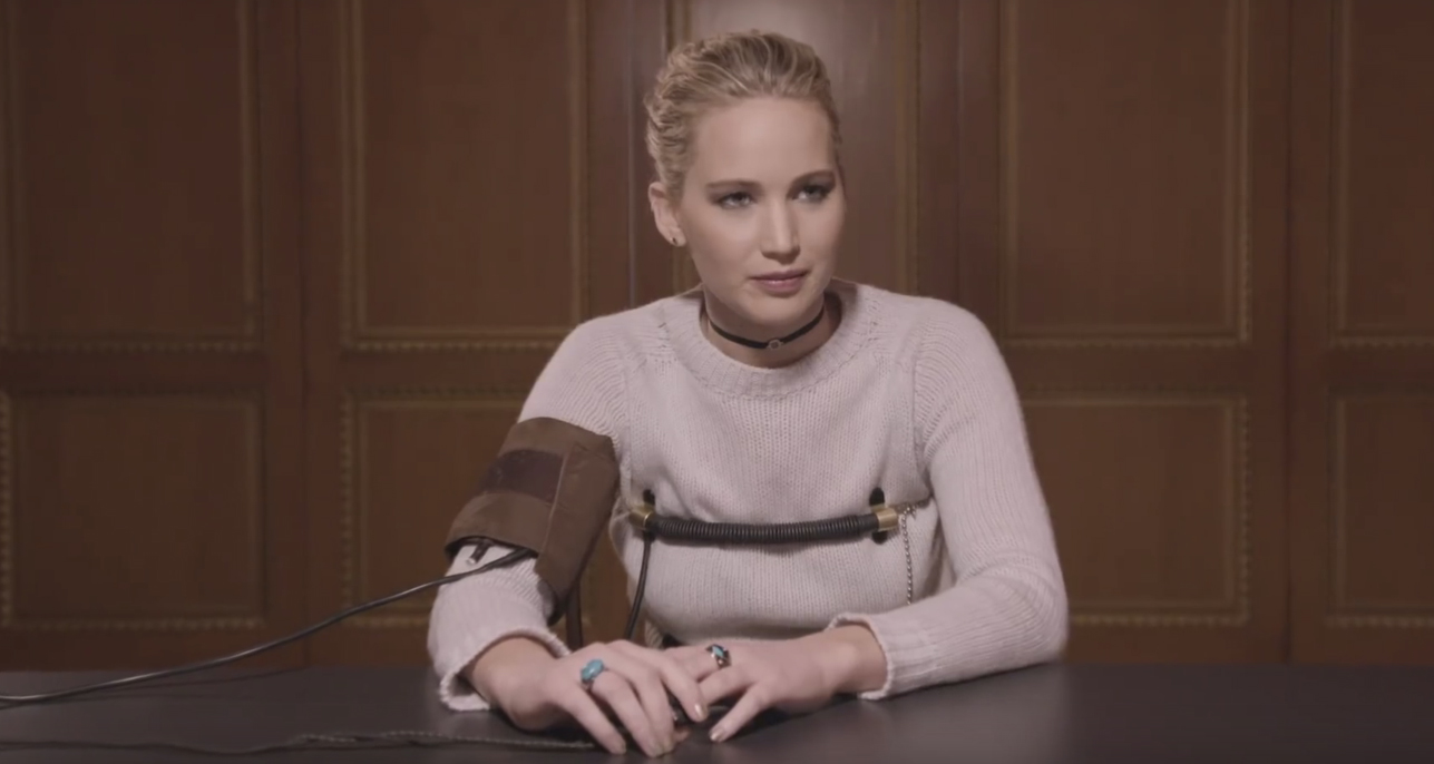 The Morning Watch Jennifer Lawrence Lie Detector Test, Doc Brown Gets