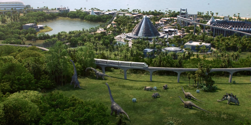 dinosaur park formation jurassic world evolution