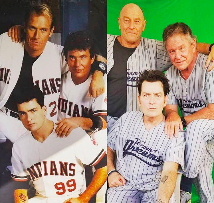 POTD: Charlie Sheen Reveals A 'Major League' Reunion At The 'Field