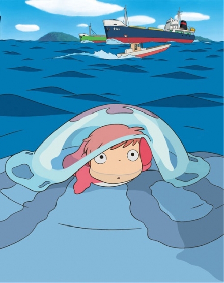 Miyazaki\'s Ponyo on the Cliff