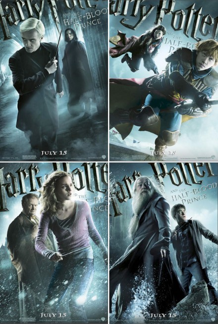 Harry Potter and the Half-Blood Prince character banners