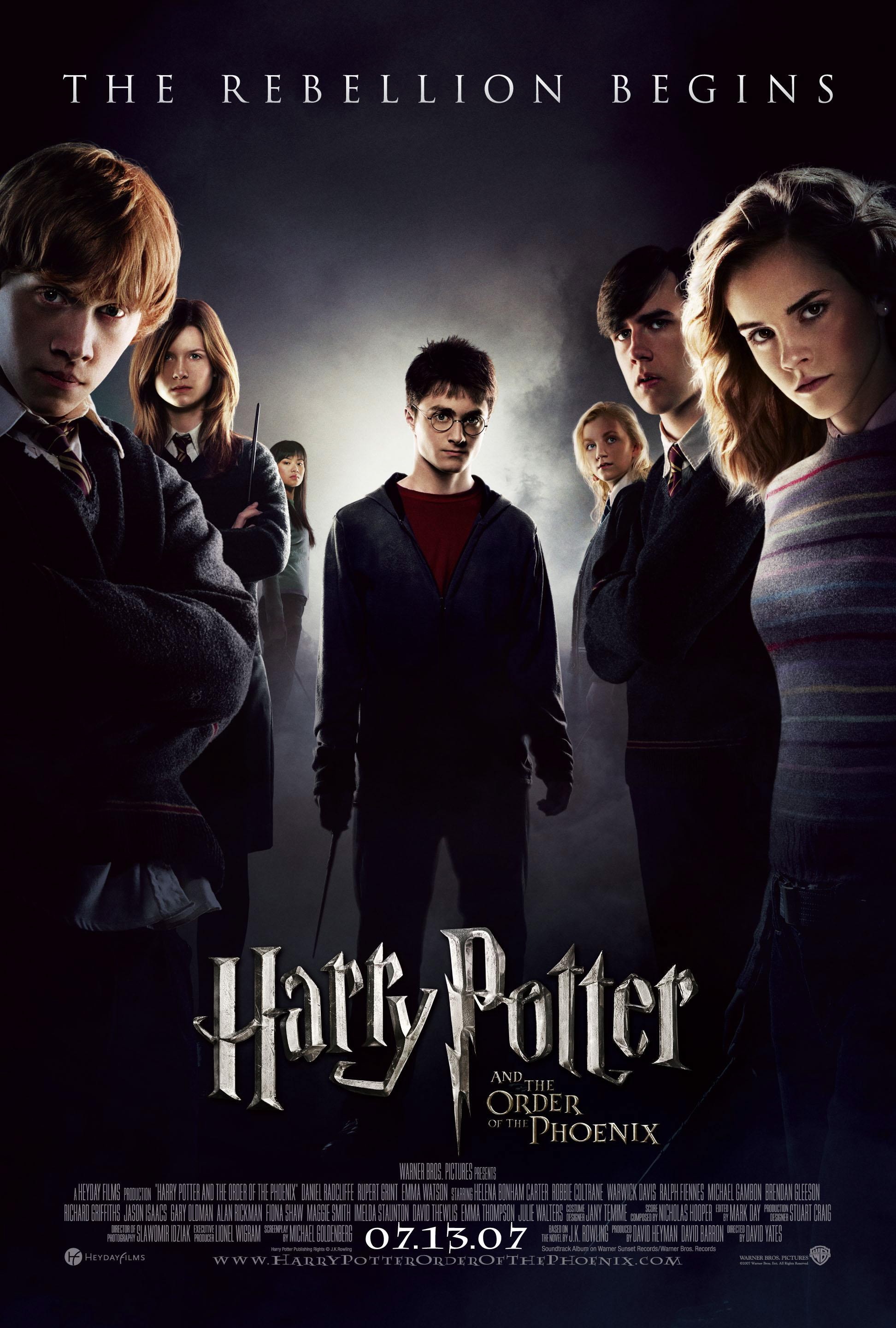 Harry Potter and the Order of the Phoenix HD Movie Trailer and NEW