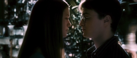 half-blood prince Harry potter kiss