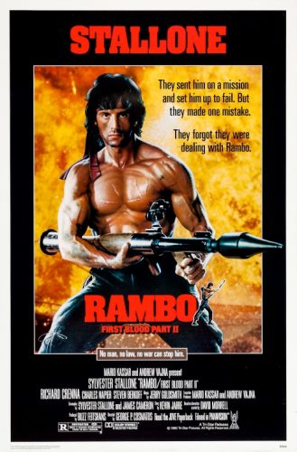 Rambo: First Blood Part II Poster