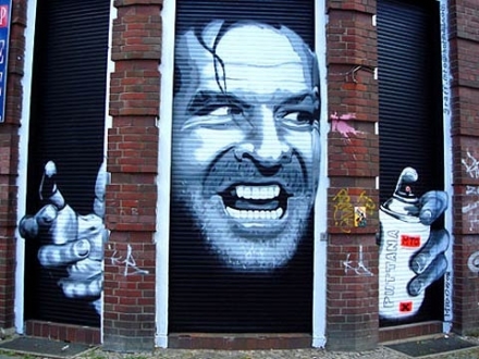 the shining graffiti