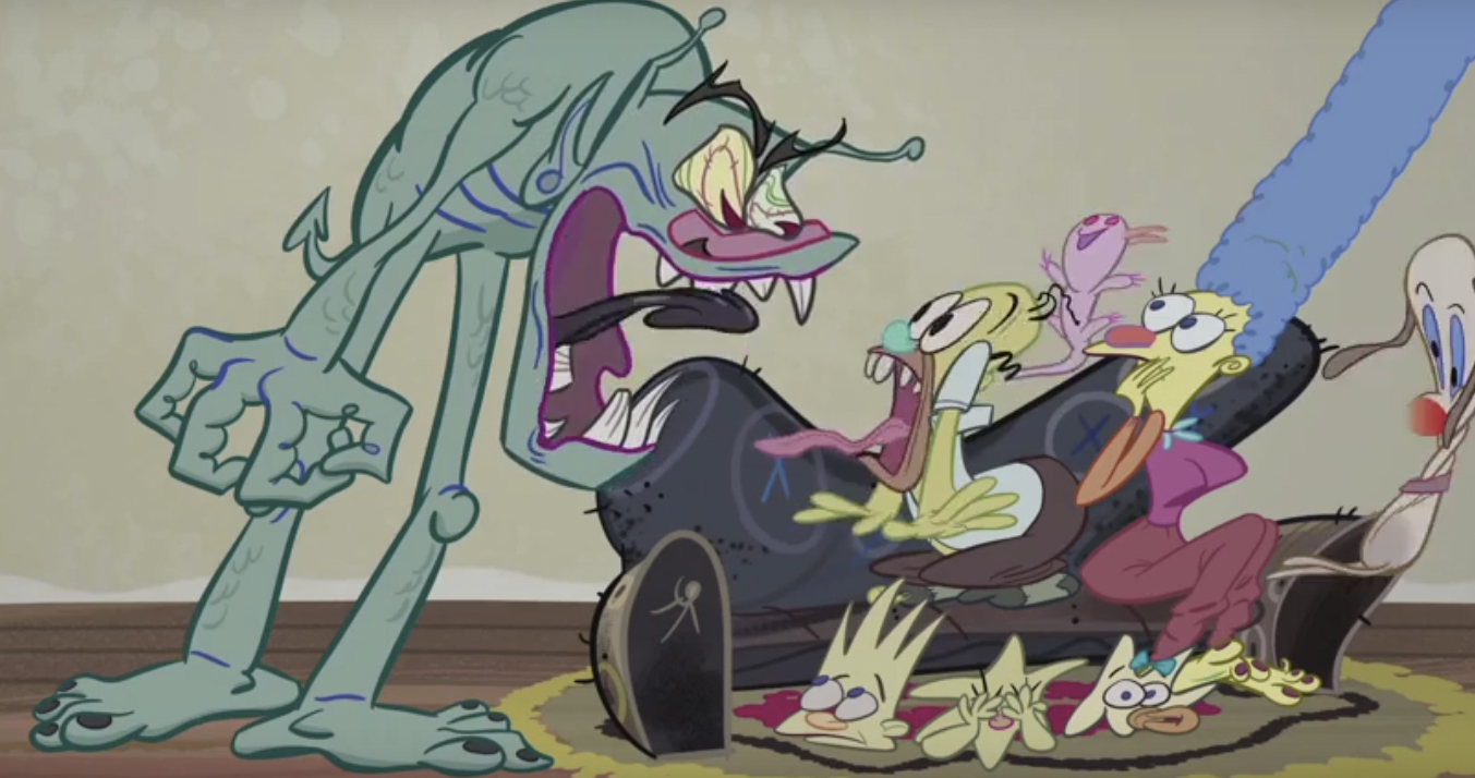 halloween simpsons couch