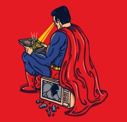 superman microwave