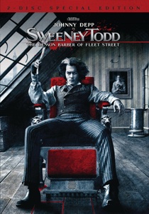 Sweeney Todd on DVD