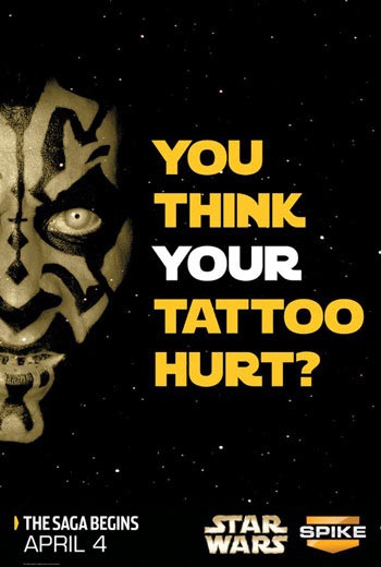 Tattoo Spike TV Darth Maul