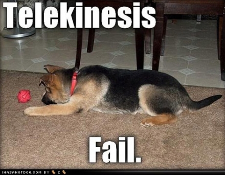 telekinesis fail