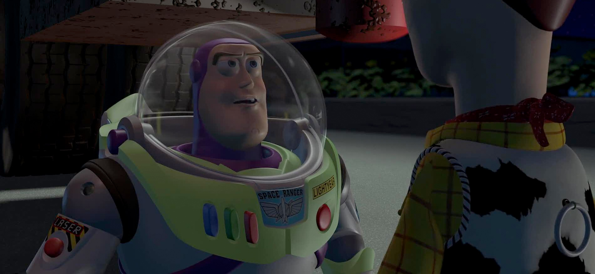 Watch a Toy Story Screen Test with Billy Crystal as Buzz Lightyear