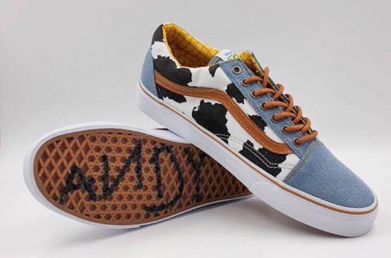 toy story woody vans on feet