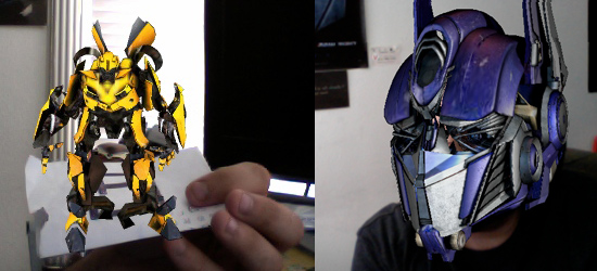 tranformers augmented reality tranformers augmented reality