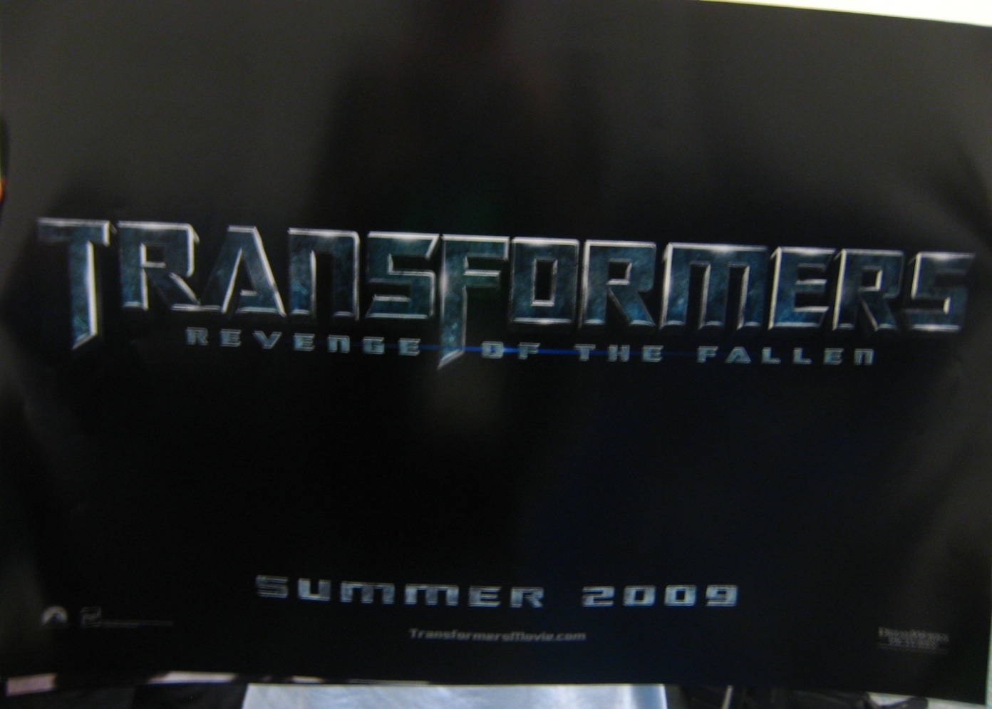 Comic Con Transformers 2 Teaser Poster