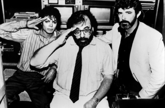 Michael Jackson Francis Ford Coppola and George Lucas