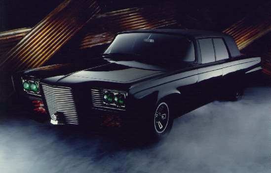 the Black Beauty was a 1966 Chrysler Crown Imperial sedan (photographed the Black Beauty was a 1966 Chrysler Crown Imperial sedan (photographed