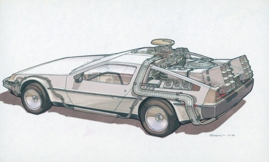 Back to the Future 2 Concept Art