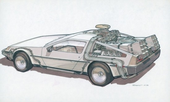 Back to the Future 2 Concept Art