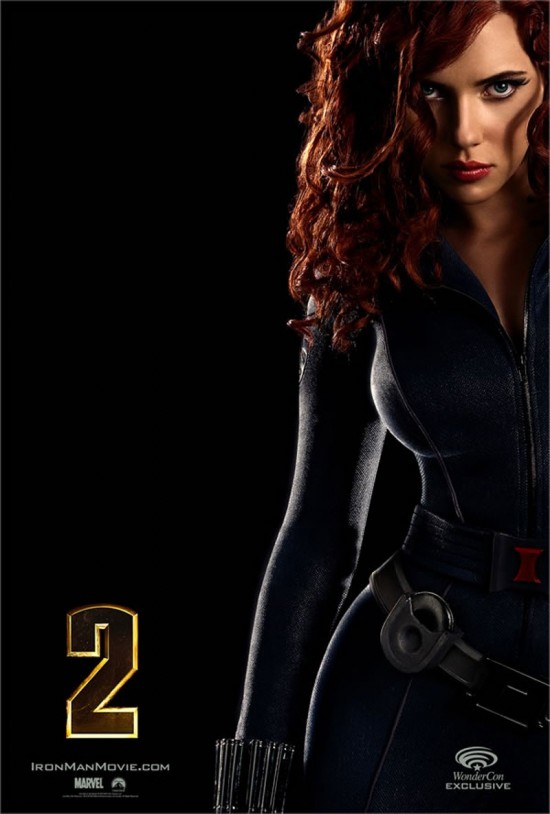 Iron Man 2 Character Poster: Black Widow