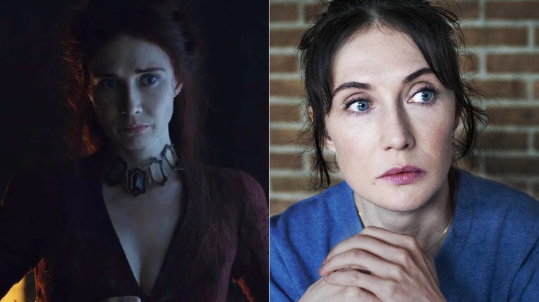 Carice van Houten as Melisandre undressing on Game of Thrones and as Nicoline in Instinct