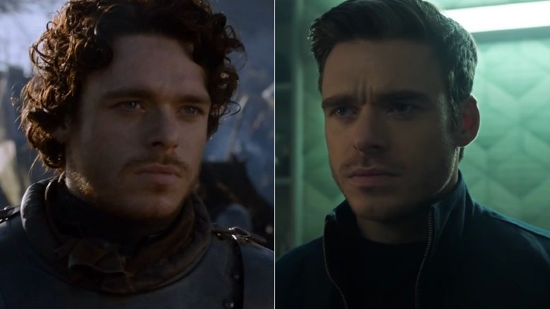 Richard Madden as Robb on Game of Thrones and as Ikaris in Eternals