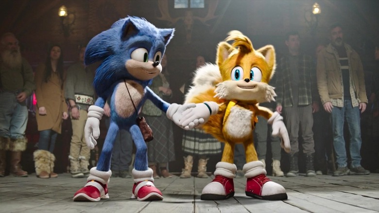 Sonic the Hedgehog 2 movie Sonic and Tails 