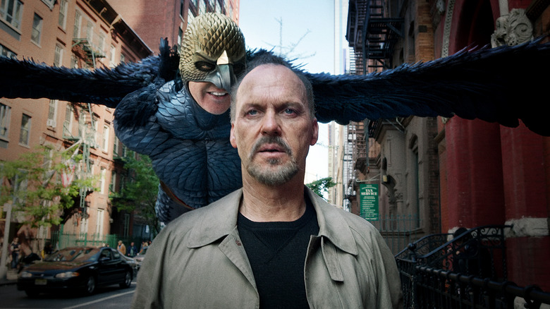 Riggan Thomson with Birdman