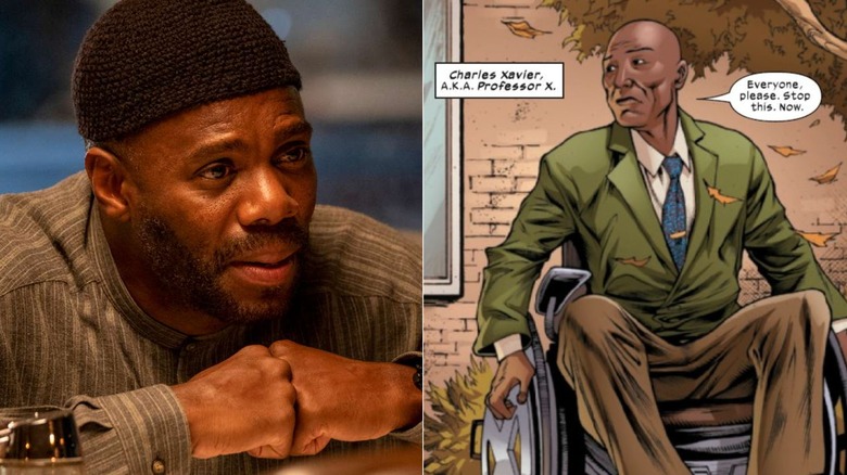 Colman Domingo as Ali in Euphoria; Black Professor X in a Bishop comic