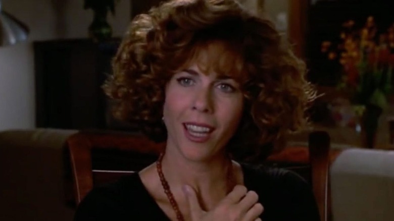 Rita Wilson as Suzy, appearing shocked in Sleepless in Seattle.